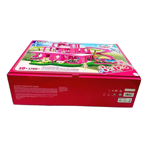 Barbie The Movie Building Dream House MEGA Bloks 1795  Pcs Collectors - Picture 3 of 7